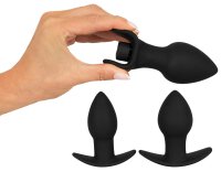 Black Velvets Vibrating Butt plugs