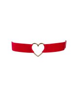 Obsessive Elianes garter with decorative heart detail...