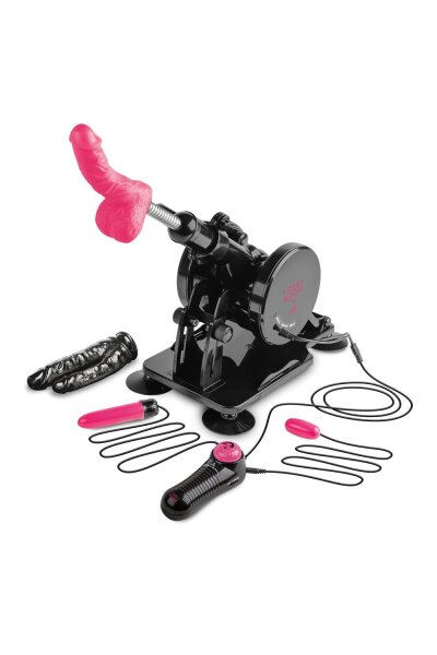 Dream Toys Ferngesteuerte Sexmaschine schwarz, pink
