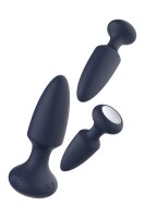 Dream Toys Startroopers Mars Vibration Anal Plug Training Set blau