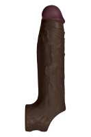 Shaft penis sheath 17.5 cm Mahogany