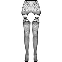 Passion S027 Strip Panty Black One Size