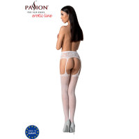 Passion S028 Strip Panty White One Size