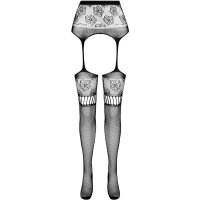 Passion S030 Strip Panty Black One Size