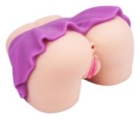 MySexPartner Masturbator Mini - Rock mit Vagina und Anus Violett