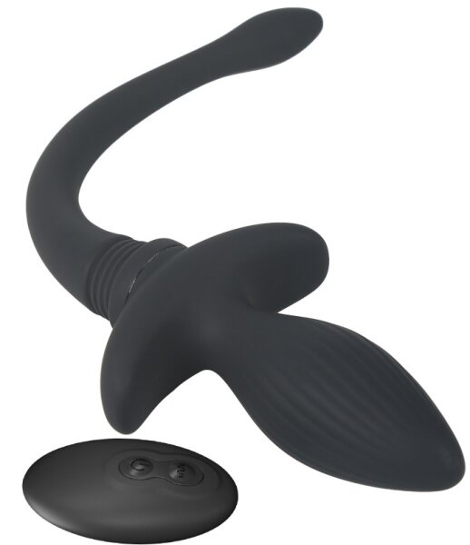 Kinky Puppy Swing Vibrating Dog Tail Plug 9.5 x 4cm