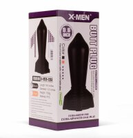 X-MEN Großer Analplug Schwarz 2