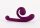 X-MEN Vibrator Magic Snail Magic Flexible Lila