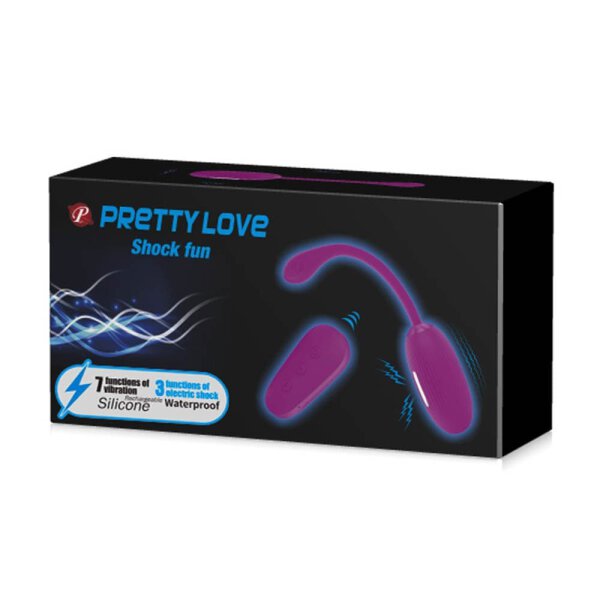 Pretty Love Shock Fun Vibro Ei lila
