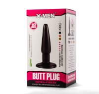 X-MEN Extra Girthy Anal Plug Schwarz I 7 cm