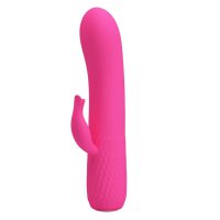 Pretty Love Tim Magenta Mini G-Punkt Vibrator mit Klitoris Stimulation rosa