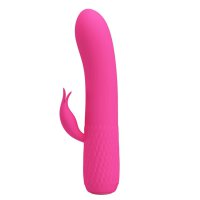 Pretty Love Tim Magenta Mini G-Punkt Vibrator mit Klitoris Stimulation rosa