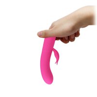 Pretty Love Tim Magenta Mini G-Punkt Vibrator mit Klitoris Stimulation rosa