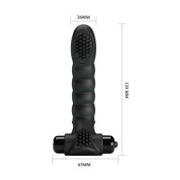 Pretty Love Alexander finger attachment vibrator black