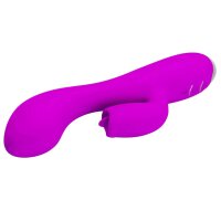 Pretty Love Doreen Purple 2 G-spot vibrator with clitoral stimulation purple
