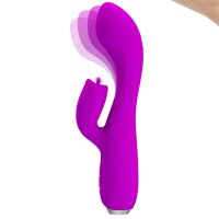 Pretty Love Doreen Purple 2 G-spot vibrator with clitoral stimulation purple