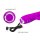 Pretty Love Doreen Purple 2 G-spot vibrator with clitoral stimulation purple