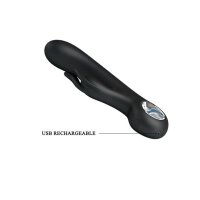 Pretty Love Carina Rabbit Vibrator black
