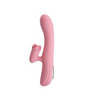 Pretty Love Gina G-spot vibrator with clitoris stimulation pink