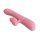 Pretty Love Gina G-spot vibrator with clitoris stimulation pink