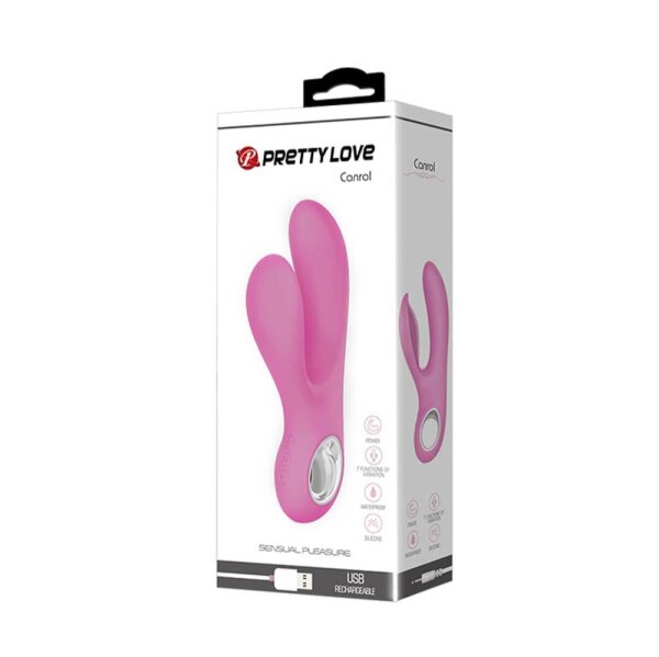 Pretty Love Canrol G-Punkt Vibrator rosa