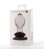 X-MEN Anal Plug Gender X Crystal Ball