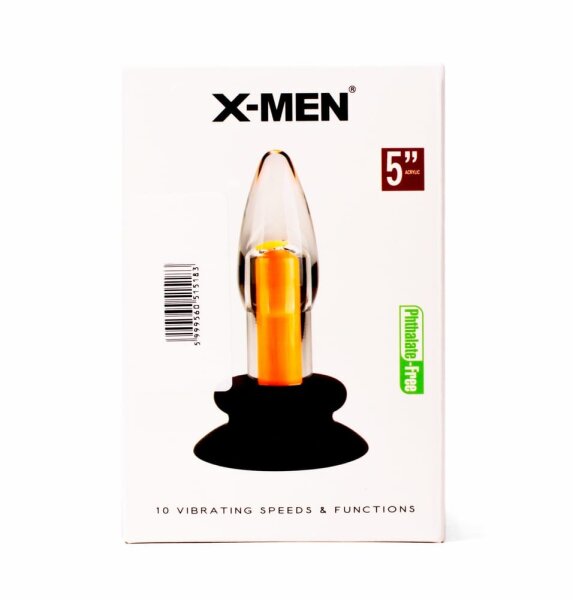 X-MEN vibrating butt plug, 47,50 X-MEN vibrating butt plug, 47,50