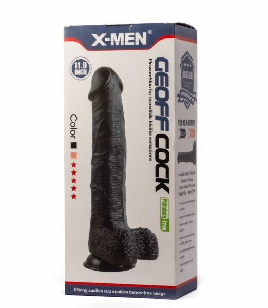 X-MEN Geoff Dildo Schwarz