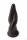 X-MEN Extra Large Butt Plug Black 8,5 cm