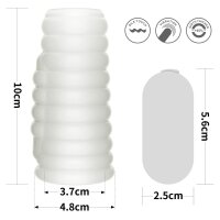 Lovetoy vibrating penis sheath white IV