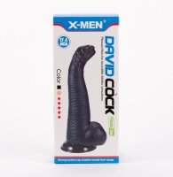 X-MEN Dildo Davids Cock Black I
