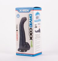 X-MEN Dildo Davids Cock Schwarz I