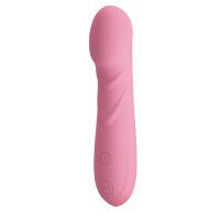 vibrating panties public PinkCherry G-Spot Slim Rabbit Vibe in Pink – PinkCherry main image 1