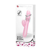 Pretty Love Truman G-spot vibrator with rotation pink