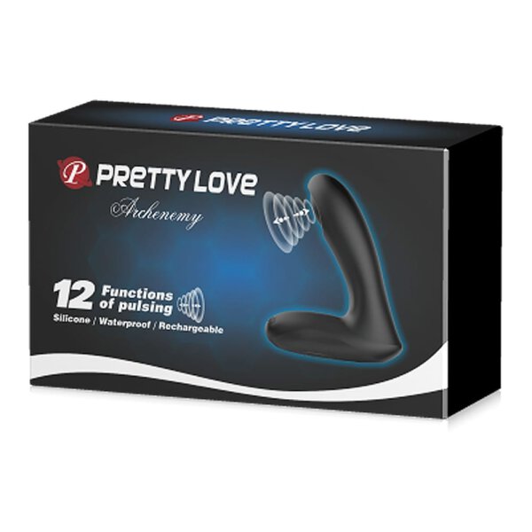 Pretty Love Archenemy prostate vibrator black 3.3 cm