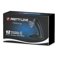 Pretty Love Archenemy prostate vibrator black 3.3 cm