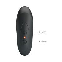 Pretty Love Archenemy prostate vibrator black 3.3 cm