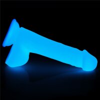Lovetoy Lumino Play Silikone Dildo leuchtend 21 cm