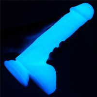 Lovetoy Lumino Play Silikone Dildo leuchtend 21 cm