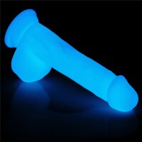 Lovetoy Lumino Play Silikone Dildo leuchtend 21 cm