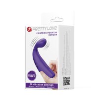 Pretty Love Gorgon Fingering Vibrator schwarz