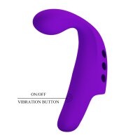 Pretty Love Gorgon Fingering Vibrator black