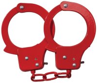 Sex Extra - Metal Cuffs Red
