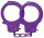 Sex Extra - Metal Cuffs Purple