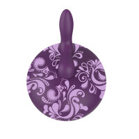 Bouncy Bliss Classic Sit-On Vibrator Purple