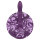 Bouncy Bliss Classic Sit-On Vibrator Purple