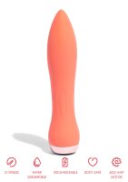 NU Sensuelle Silicone 60SX AMP Bullet Orange
