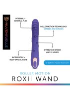 NU Sensuelle Roxii Roller Motion Wand Violet