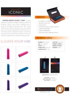 NU Sensuelle Iconic Bullet Purple