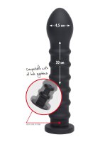 Hidden Desire Ribbed Dong Easy-Lock 19 cm